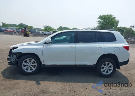 2012 Toyota Highlander Se из США, поврежденный, VIN 5TDBK3EH3CS094606